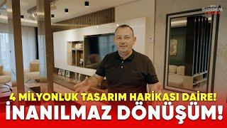 4,000,000₺Tasarım Harikası Daire! 40 Yıllık Binanın İnanılmaz Dönüşümü!