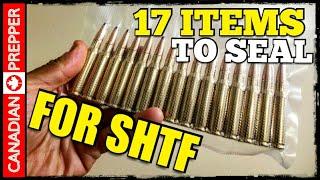 17 Prepping Items to Vacuum Seal for SHTF