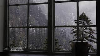 Дождь и окно. Видео для релаксации. Rain and a window. Video for relaxation.