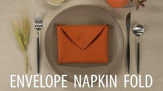 Envelope Napkin Fold