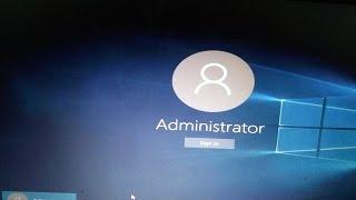 How to Windows 10/8.1/8  Administrator account  Enable or Disable