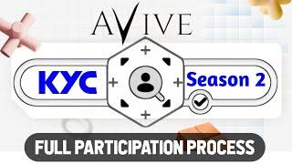 Avive KYC Season 2 | Full Guide