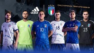 PES 2021 | PES 2020 | PES 2019 | FULL KITS ITALY 2023-24 (NEWEST UPDATE)