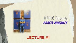 Introduction to HTML in ODIA || Lecture #1 || PathaPadha E-Learning || ODIA TUTORIALS