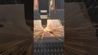 12KW Cutting 16mm CS #lasercutting #laser #fiberlaser