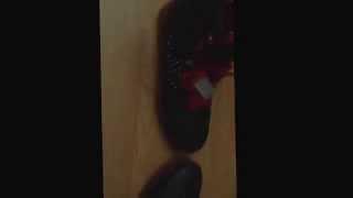 Vlado led atlas red and black dancing shoes