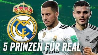 Diese Spieler führen Real Madrid an die Spitze! Die Top 5 Transfers für die Königlichen