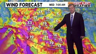 Parts of Arizona to see wind warnings, freeze watch