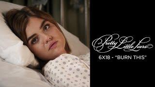 Pretty Little Liars - Liam Visits Aria At The Hospital/Ezra Leaves - "Burn This" (6x18)