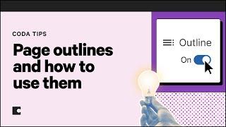 Page outlines and how to use them | Coda Tips