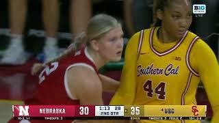 Nebraska Women's Basketball Highlights vs. Southern California