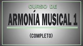 CURSO DE ARMONÍA MUSICAL 1
