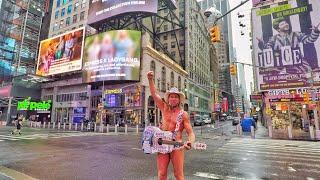 ⁴ᴷ⁶⁰ Walking Times Square New York City 2020-Midtown Manhattan New York City (August 16, 2020)