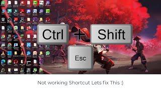 FIX | Windows Task manager keyboard shortcut is not working