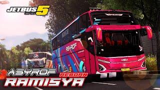 Livery Bussid Asyrof Ramisya Reborn Kodename Srikandi Rombak JB5 MN X RPC | Bussid V4.2