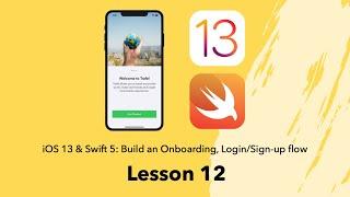 Setup Login View Controller UI (Lesson 12)