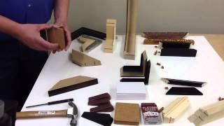 Joining picture frames with Hoffmann Dovetail Keys
