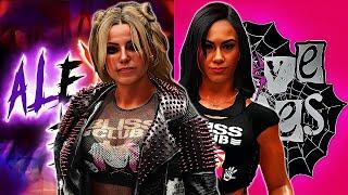 WWE 2K24 | Alexa Bliss & AJ Lee 1st Theme (Universe Mode)