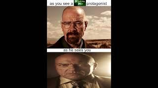 terrible anime memes but replaced with breaking bad characters
