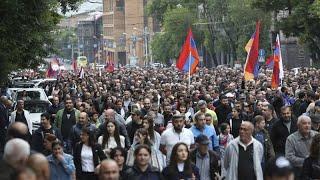 Armenians demand prime minister's resignation following village handover to Azerbaijan