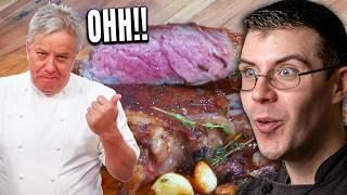 Pro Chef Reacts.. To Chef Jean Pierre's PERFECT Steak!