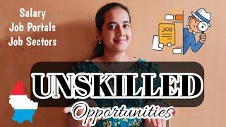 Unskilled Jobs in Luxembourg | Luxembourg Malayalam Vlog