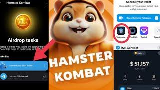 How To Successfully CONNECT TONKEEPER WALLET On HAMSTER KOMBAT For Airdrop