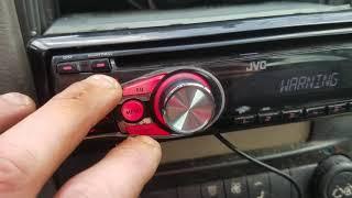 (TUTO) jvc then reset unit warning check wiring