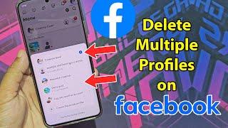 How to delete second profile on facebook on phone