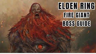 Elden Ring Fire Giant Boss Guide