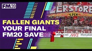 Fallen Giant Clubs Football Manager \\ FM20 Teams to Manage