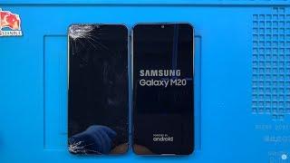 ПЕРВЫЙ !!! Samsung Galaxy M20 Замена экрана | SM-M205