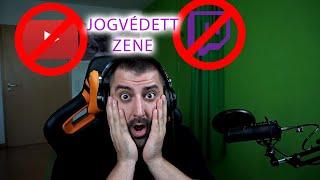 Jogvédett zene Twichen Youtubeon és a DMCA