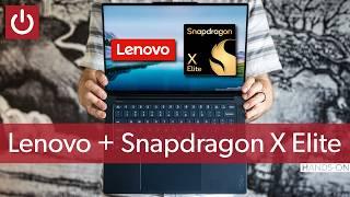Lenovo's First Snapdragon X Elite Laptops