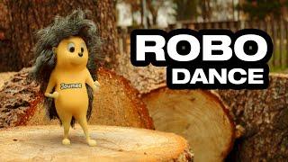 Funny Dance by Joumee the Hedgehog  Robotic dance on the Stump!  @JoumeeTheHedgehog