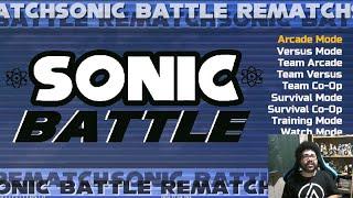 [MUGEN GAME] Sonic Battle Rematch BETA 1 RELEASE - Compiled/Edited by Luigy Monsores (Credits Below)