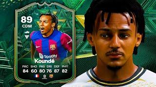 89 Winter Wildcards Kounde Player Review - EA FC 24