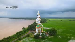 The World's Tallest God Hanuman  Statue at a Height Of 175feet, Madapam,Narasannapeta in Srikakulam