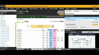 LIVE Betfair trading (cs dutching) lens vs Lille