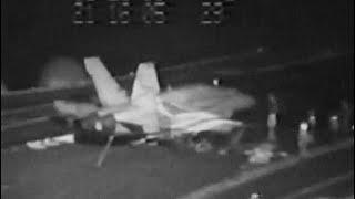 "Eject! Eject!l"; F/A-18C Night Barricade on USS Constellation