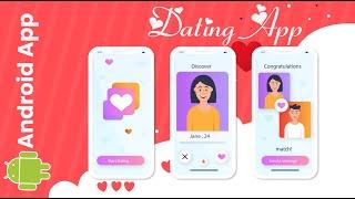 Android Dating App like Tinder with Source Code | Android Project with Source Code | Frontend Source