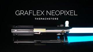 Ultimate Works Graflex custom saber - Most affordable Neopixel fully installed package!