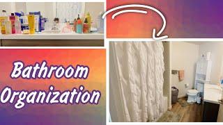 Moving Vlog: Bathroom Organization | Tiffany Arielle