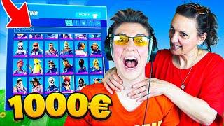 MIA MAMMA SCOPRE QUANTO Ho SPESO su FORTNITE!! *IMPAZZITA*