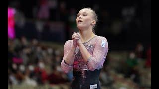Ангелина Мельникова одержала Великую победу в многоборье на ЧМ по спортивной гимнастике!