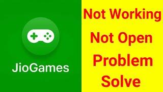 Jiogames Cloud Gaming Not Working | Jio Games Not Working & Open Problem Solve