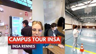 Les élèves de l'INSA Rennes présentent leur campus | Groupe INSA