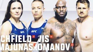 NEW UFC CARD FOR EDMONTON