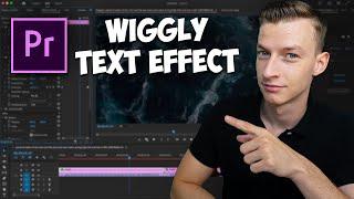 Wiggle Text Effect Tutorial in Premiere Pro 2023 (fast & easy)