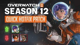 JUNO just got buffed. A small hotfix patch went live today! | Overwatch 2 - Season 12